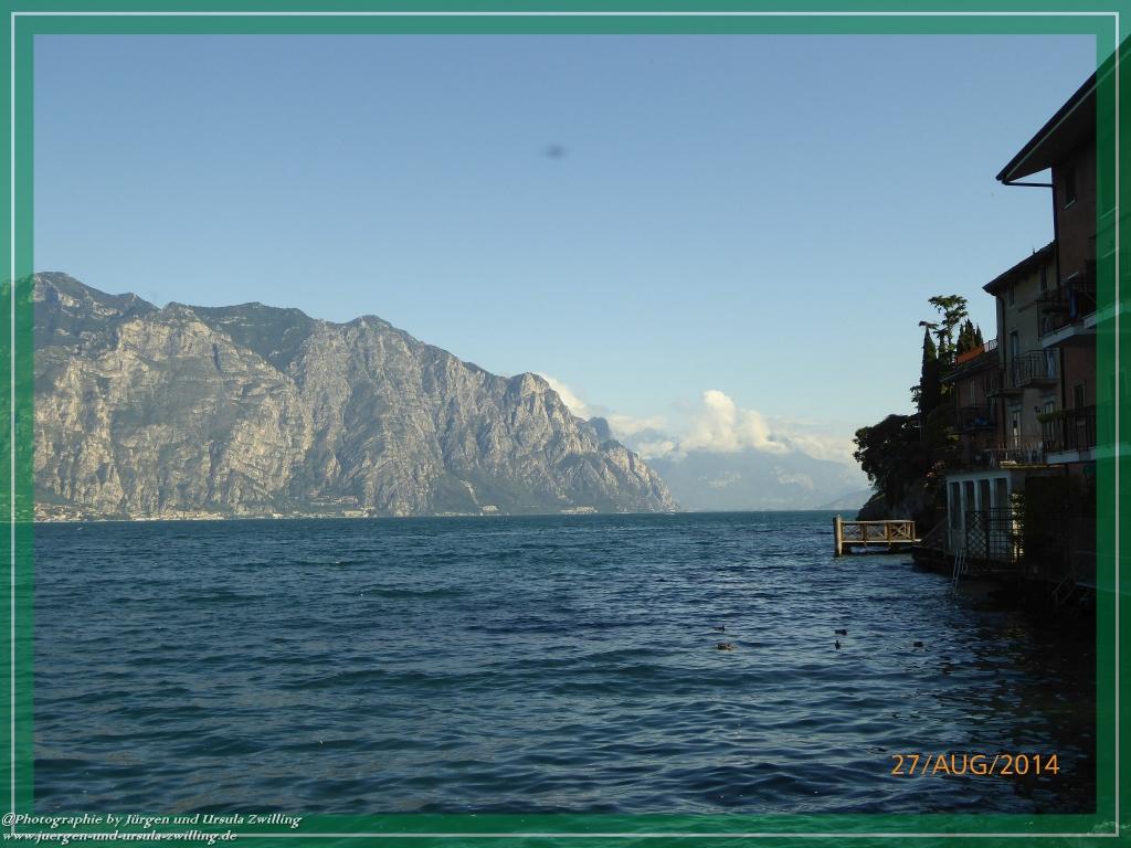 Philosophische Bildwanderung – eine Zeitreise Gardasee - Riva del Garda -  Malcesine - Monte Baldo – Sirmione - Grotta Cascata del Varonel -  Abschied über Ledrosee