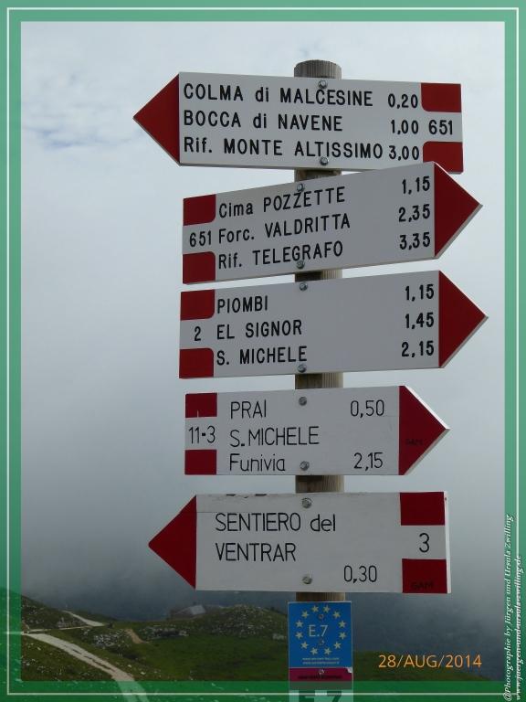 Philosophische Bildwanderung – eine Zeitreise Gardasee - Riva del Garda - Malcesine - Monte Baldo – Sirmione - Grotta Cascata del Varonel - Abschied über Ledrosee