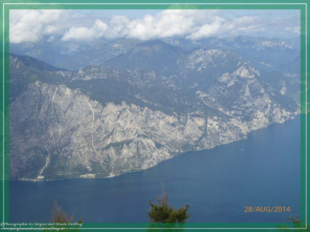 Philosophische Bildwanderung – eine Zeitreise Gardasee - Riva del Garda - Malcesine - Monte Baldo – Sirmione - Grotta Cascata del Varonel - Abschied über Ledrosee