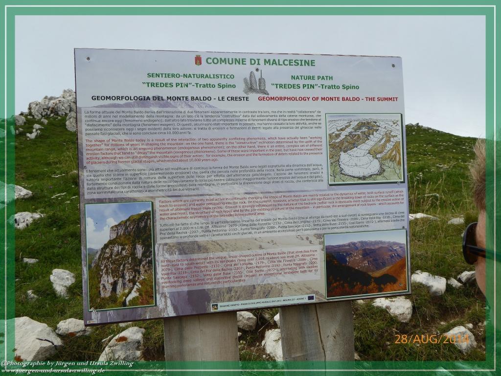 Philosophische Bildwanderung – eine Zeitreise Gardasee - Riva del Garda - Malcesine - Monte Baldo – Sirmione - Grotta Cascata del Varonel - Abschied über Ledrosee