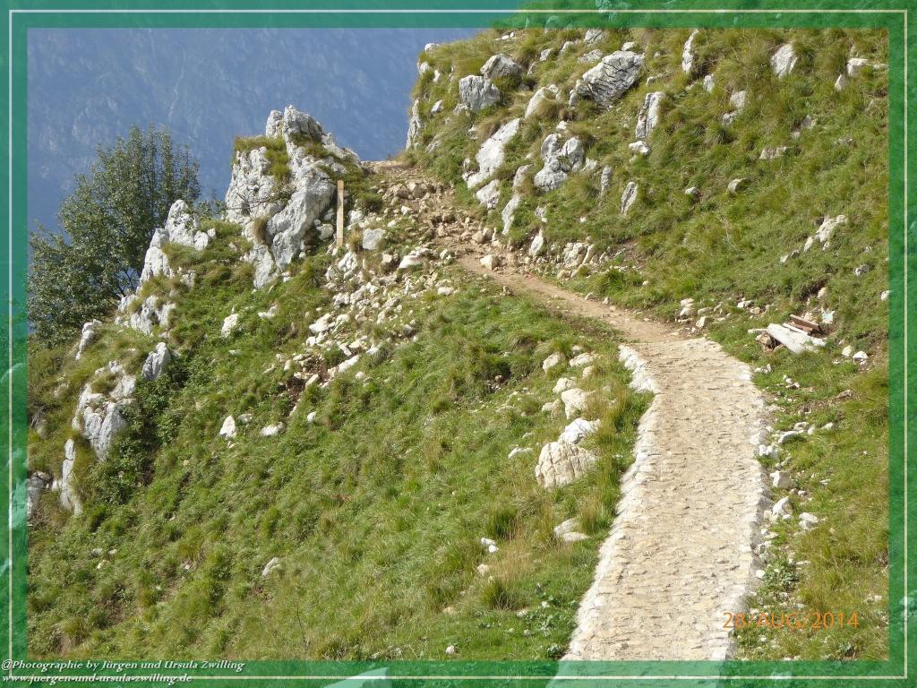 Philosophische Bildwanderung – eine Zeitreise Gardasee - Riva del Garda - Malcesine - Monte Baldo – Sirmione - Grotta Cascata del Varonel - Abschied über Ledrosee