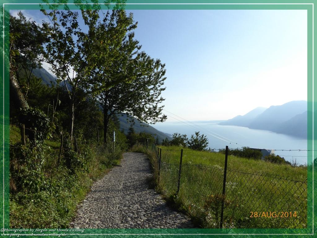 Philosophische Bildwanderung – eine Zeitreise Gardasee - Riva del Garda - Malcesine - Monte Baldo – Sirmione - Grotta Cascata del Varonel - Abschied über Ledrosee