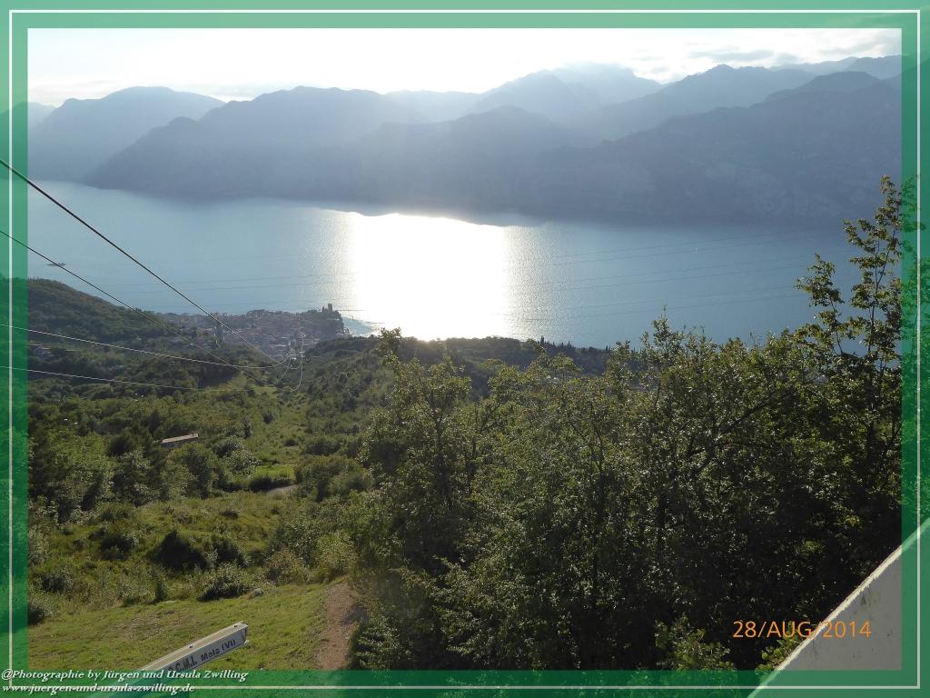 Philosophische Bildwanderung – eine Zeitreise Gardasee - Riva del Garda - Malcesine - Monte Baldo – Sirmione - Grotta Cascata del Varonel - Abschied über Ledrosee