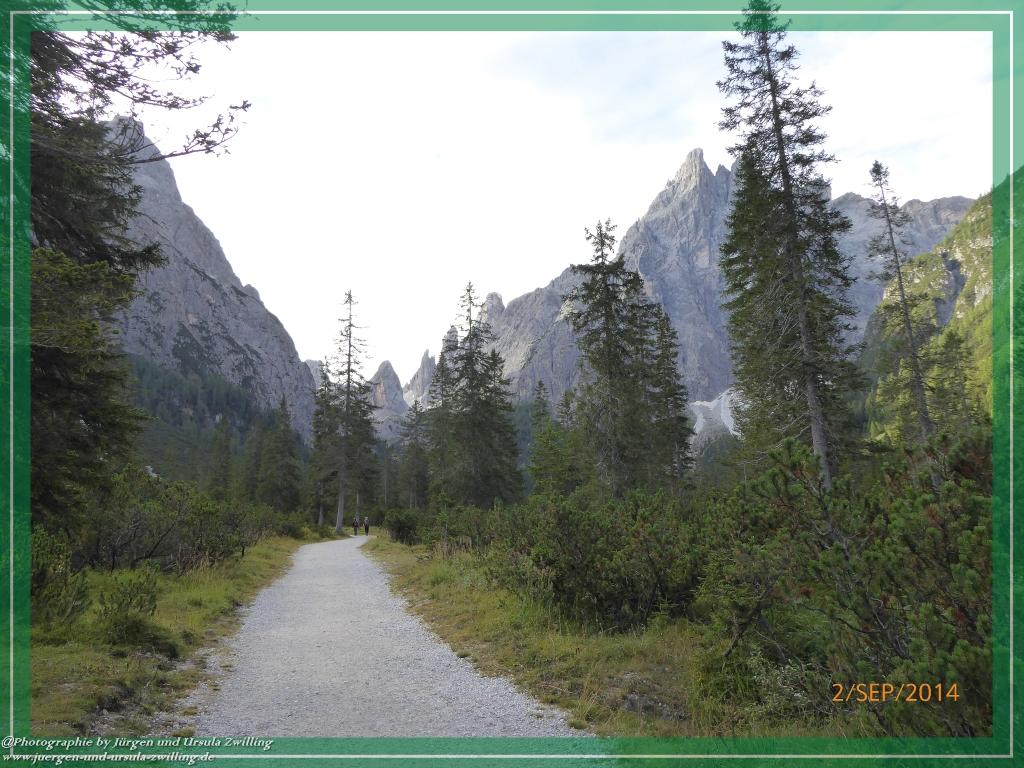 Philosophische Bildwanderung Drei Zinnen Hütte -Rifugio Antonio Locatelli - Sexten - Dolomitien