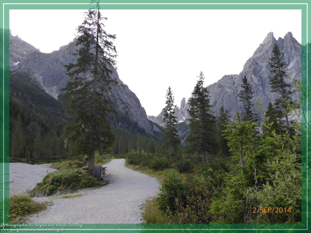 Philosophische Bildwanderung Drei Zinnen Hütte -Rifugio Antonio Locatelli - Sexten - Dolomitien