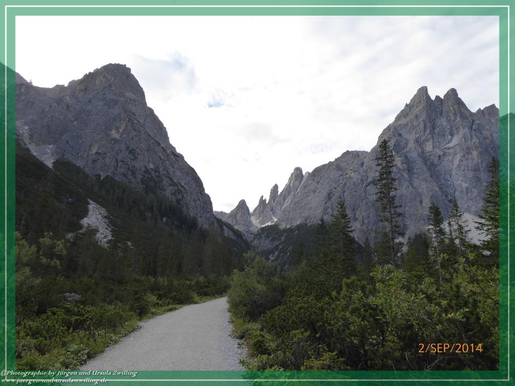 Philosophische Bildwanderung Drei Zinnen Hütte -Rifugio Antonio Locatelli - Sexten - Dolomitien