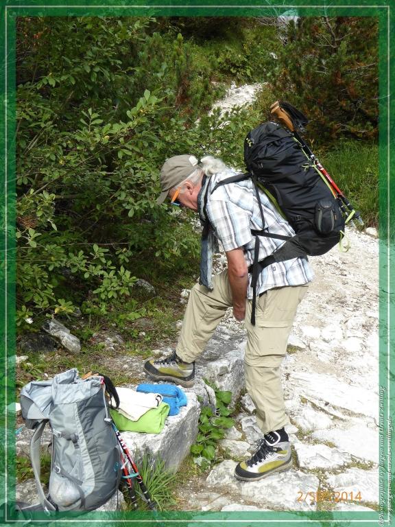 Philosophische Bildwanderung Drei Zinnen Hütte -Rifugio Antonio Locatelli - Sexten - Dolomitien