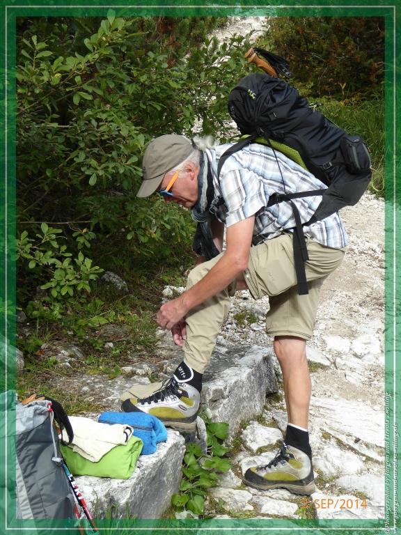 Philosophische Bildwanderung Drei Zinnen Hütte -Rifugio Antonio Locatelli - Sexten - Dolomitien