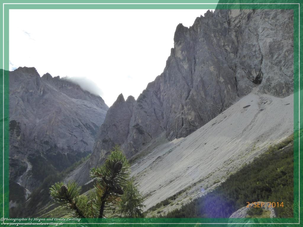 Philosophische Bildwanderung Drei Zinnen Hütte -Rifugio Antonio Locatelli - Sexten - Dolomitien