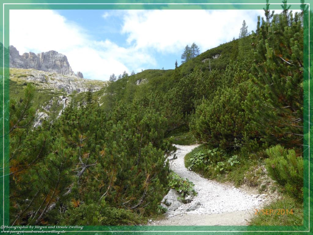 Philosophische Bildwanderung Drei Zinnen Hütte -Rifugio Antonio Locatelli - Sexten - Dolomitien