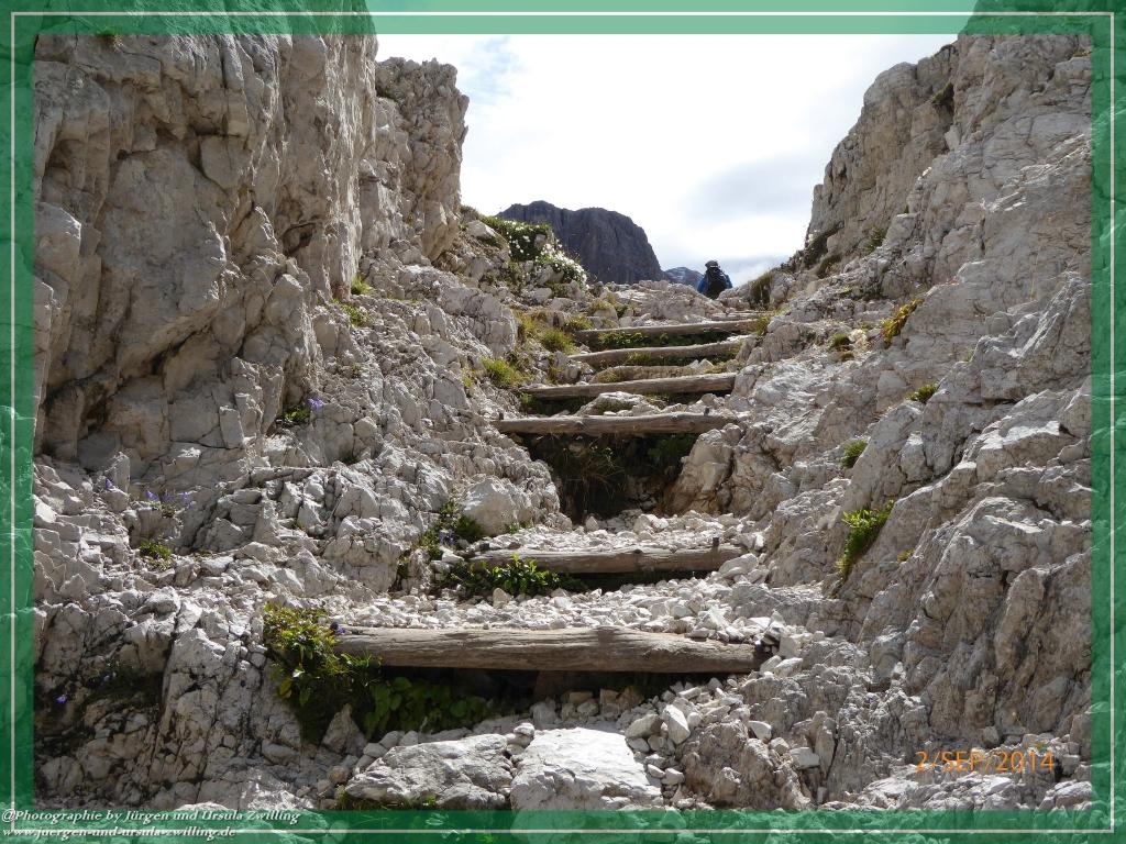 Philosophische Bildwanderung Drei Zinnen Hütte -Rifugio Antonio Locatelli - Sexten - Dolomitien