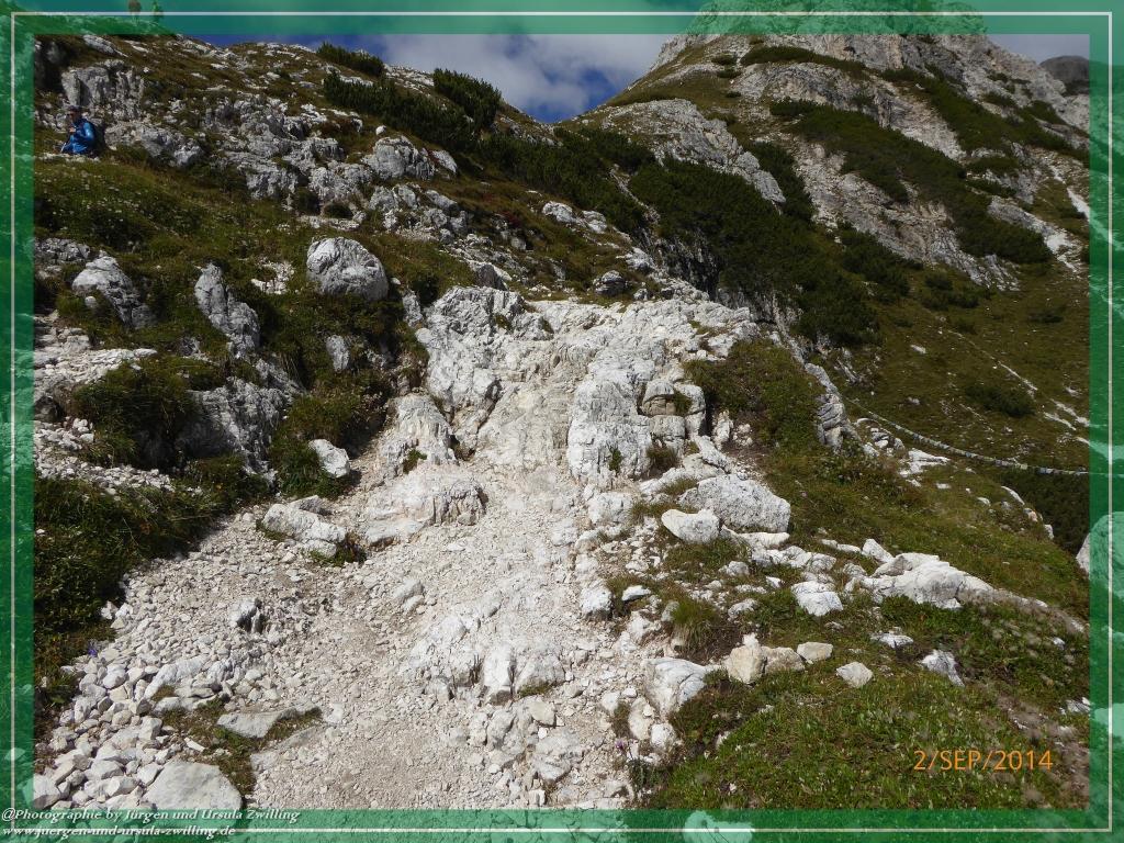Philosophische Bildwanderung Drei Zinnen Hütte -Rifugio Antonio Locatelli - Sexten - Dolomitien