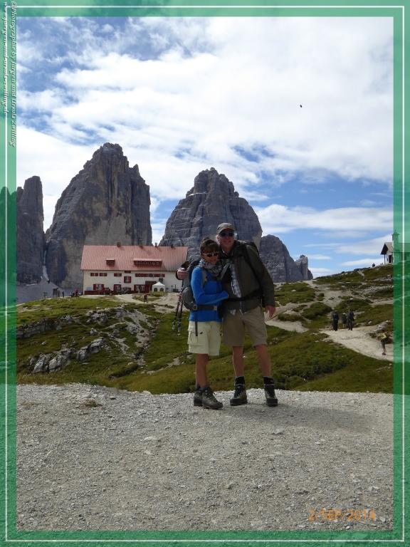 Philosophische Bildwanderung Drei Zinnen Hütte -Rifugio Antonio Locatelli - Sexten - Dolomitien