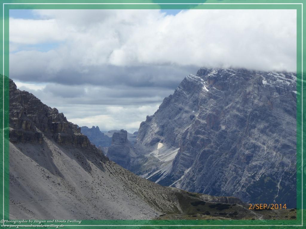Philosophische Bildwanderung Drei Zinnen Hütte -Rifugio Antonio Locatelli - Sexten - Dolomitien