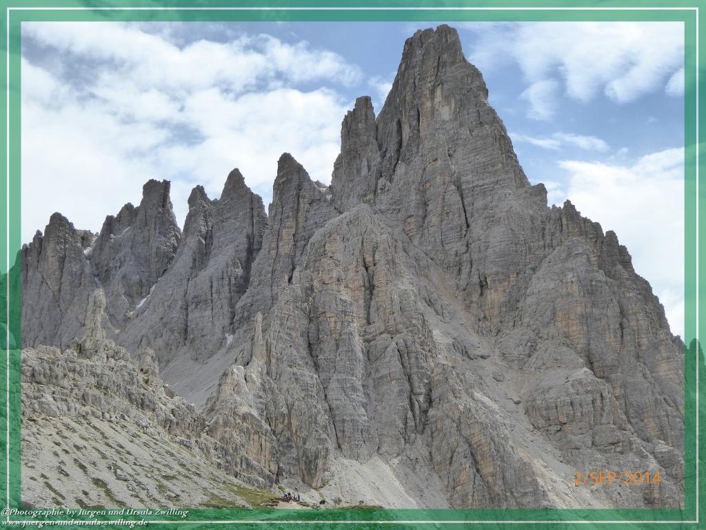 Philosophische Bildwanderung Drei Zinnen Hütte -Rifugio Antonio Locatelli - Sexten - Dolomitien