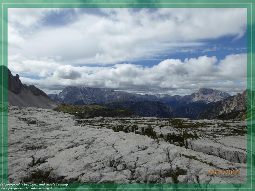 Philosophische Bildwanderung Drei Zinnen Hütte -Rifugio Antonio Locatelli - Sexten - Dolomitien