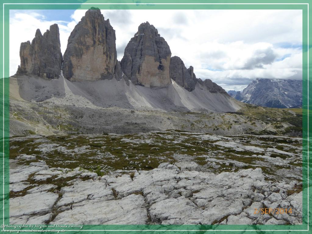 Philosophische Bildwanderung Drei Zinnen Hütte -Rifugio Antonio Locatelli - Sexten - Dolomitien