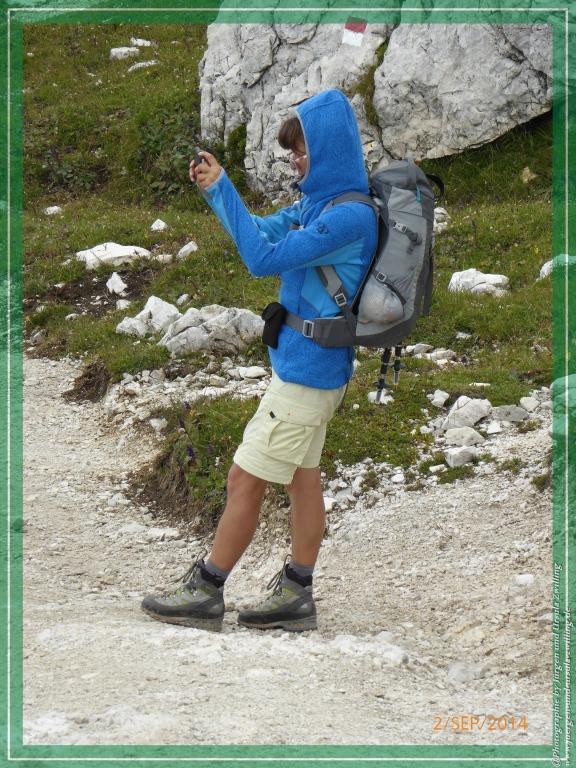 Philosophische Bildwanderung Drei Zinnen Hütte -Rifugio Antonio Locatelli - Sexten - Dolomitien