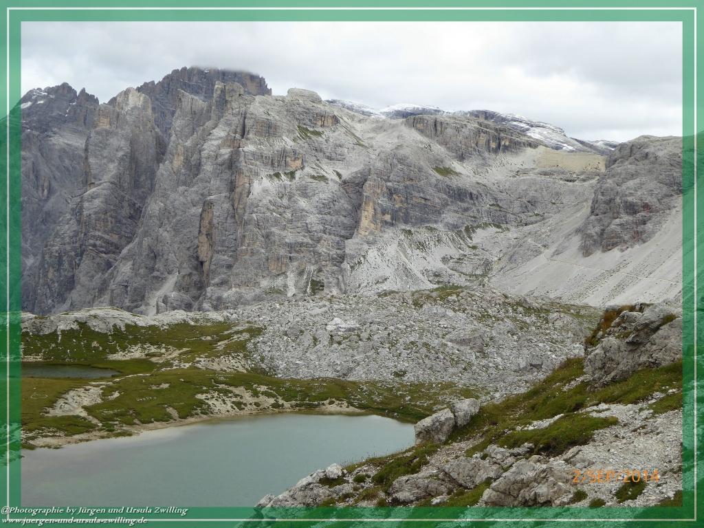 Philosophische Bildwanderung Drei Zinnen Hütte -Rifugio Antonio Locatelli - Sexten - Dolomitien
