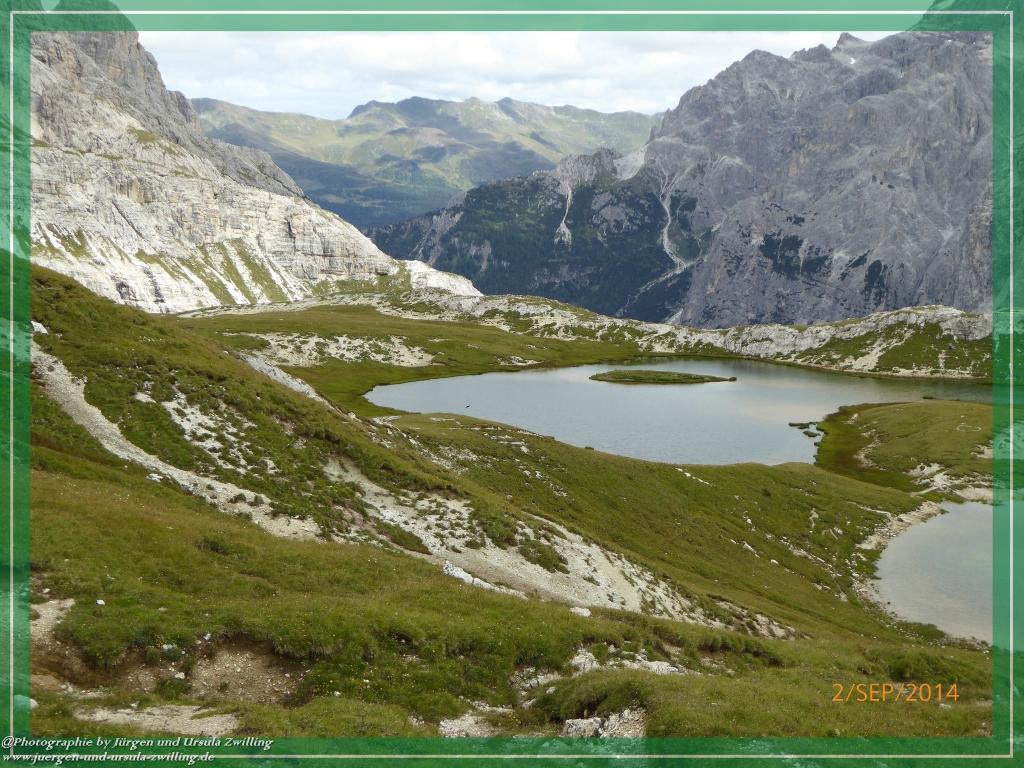 Philosophische Bildwanderung Drei Zinnen Hütte -Rifugio Antonio Locatelli - Sexten - Dolomitien
