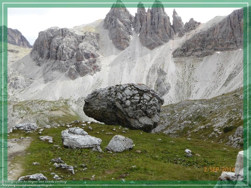 Philosophische Bildwanderung Drei Zinnen Hütte -Rifugio Antonio Locatelli - Sexten - Dolomitien