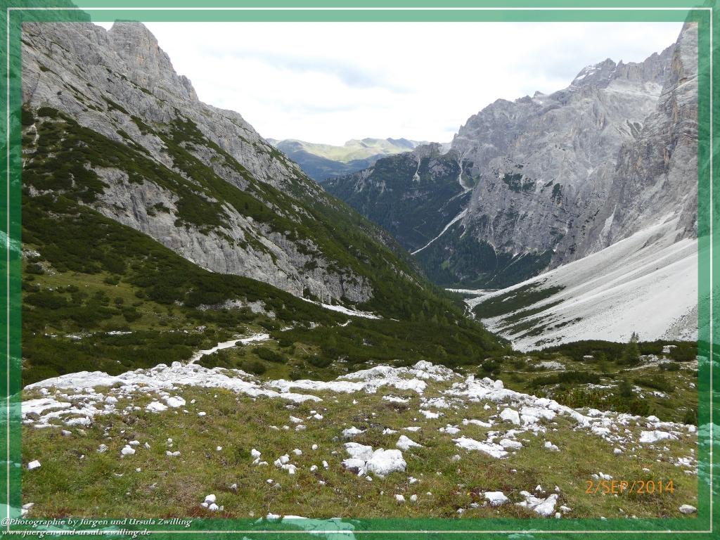 Philosophische Bildwanderung Drei Zinnen Hütte -Rifugio Antonio Locatelli - Sexten - Dolomitien