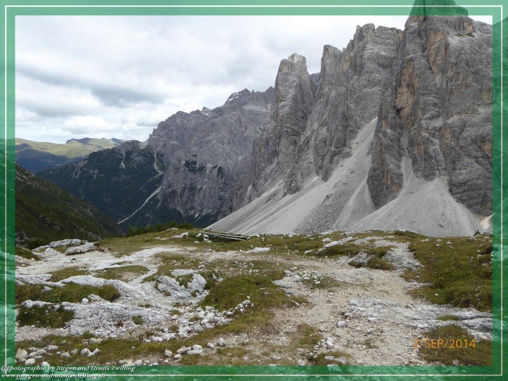 Philosophische Bildwanderung Drei Zinnen Hütte -Rifugio Antonio Locatelli - Sexten - Dolomitien