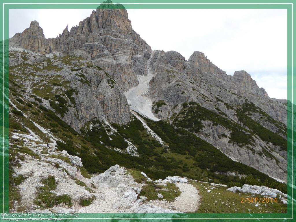 Philosophische Bildwanderung Drei Zinnen Hütte -Rifugio Antonio Locatelli - Sexten - Dolomitien