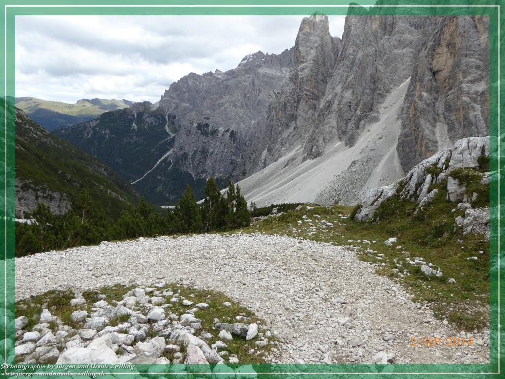 Philosophische Bildwanderung Drei Zinnen Hütte -Rifugio Antonio Locatelli - Sexten - Dolomitien