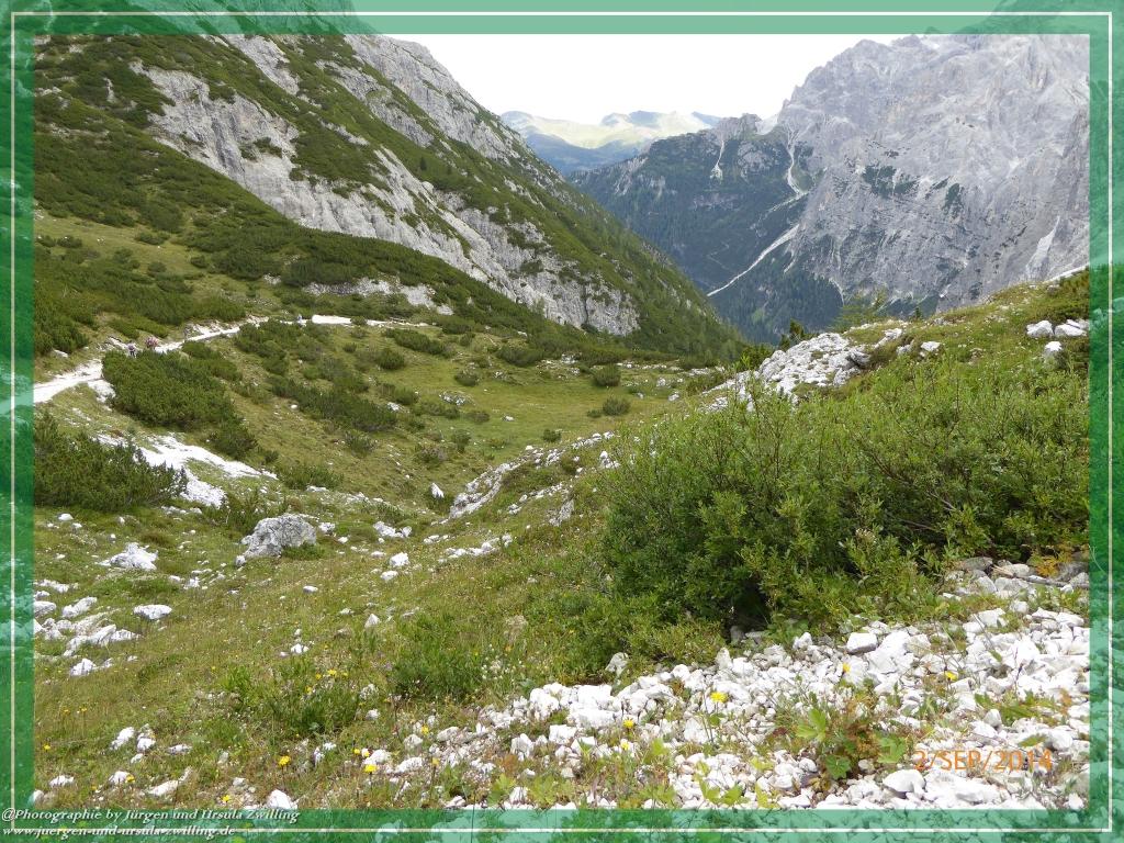 Philosophische Bildwanderung Drei Zinnen Hütte -Rifugio Antonio Locatelli - Sexten - Dolomitien