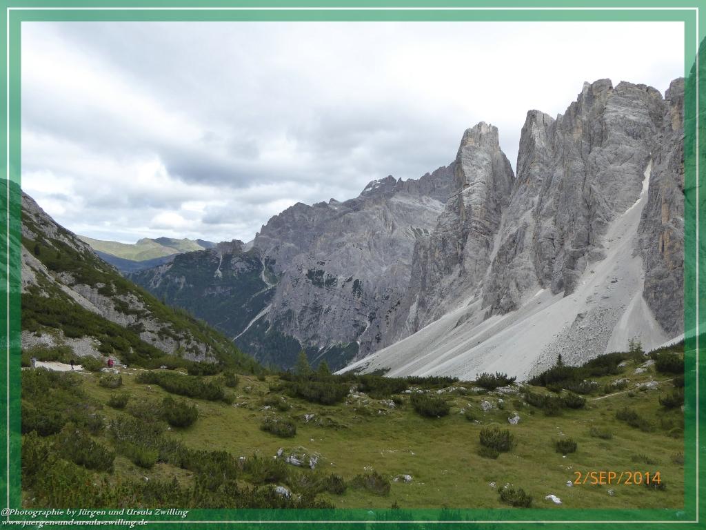 Philosophische Bildwanderung Drei Zinnen Hütte -Rifugio Antonio Locatelli - Sexten - Dolomitien