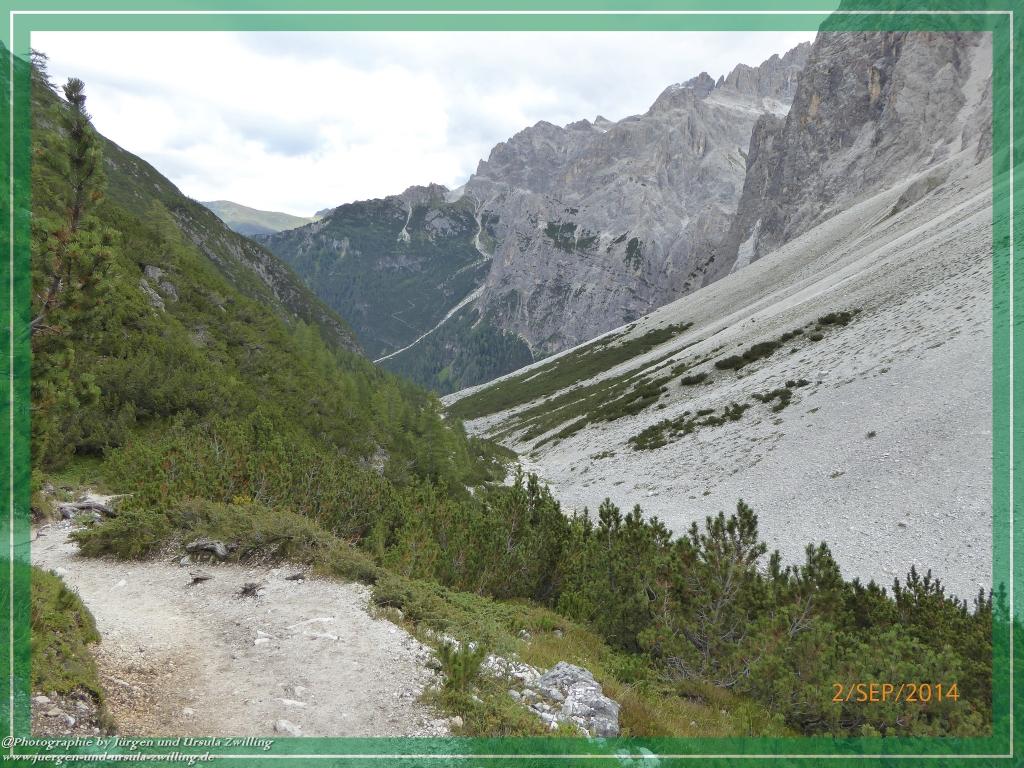 Philosophische Bildwanderung Drei Zinnen Hütte -Rifugio Antonio Locatelli - Sexten - Dolomitien