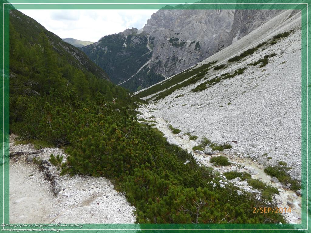 Philosophische Bildwanderung Drei Zinnen Hütte -Rifugio Antonio Locatelli - Sexten - Dolomitien