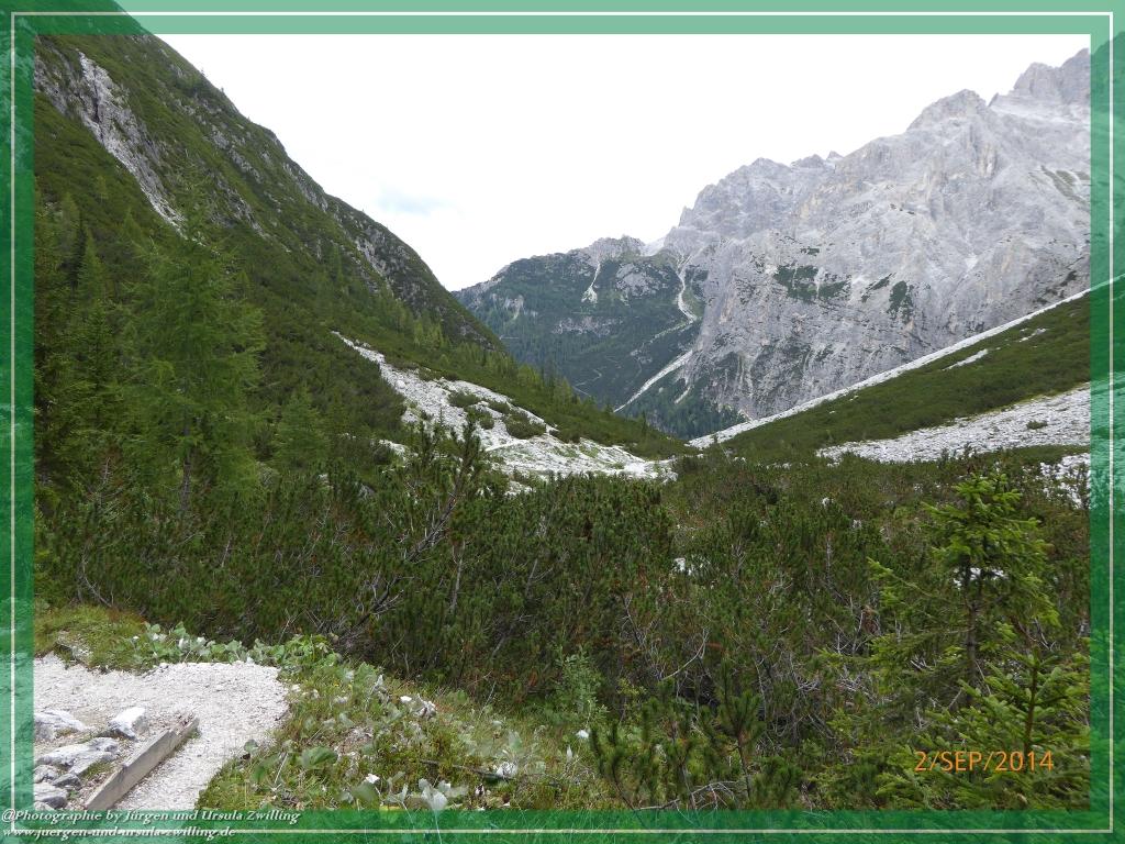 Philosophische Bildwanderung Drei Zinnen Hütte -Rifugio Antonio Locatelli - Sexten - Dolomitien