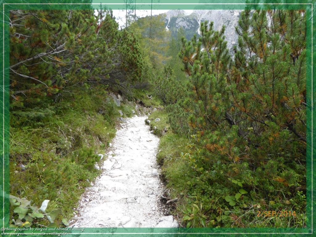 Philosophische Bildwanderung Drei Zinnen Hütte -Rifugio Antonio Locatelli - Sexten - Dolomitien
