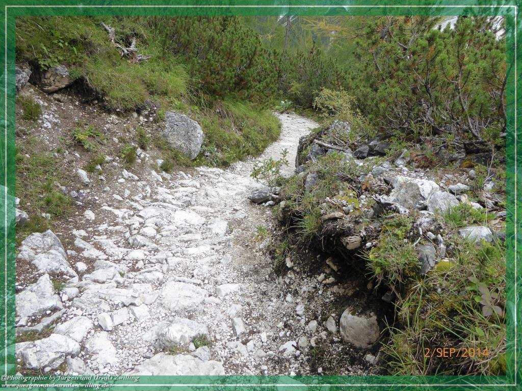 Philosophische Bildwanderung Drei Zinnen Hütte -Rifugio Antonio Locatelli - Sexten - Dolomitien
