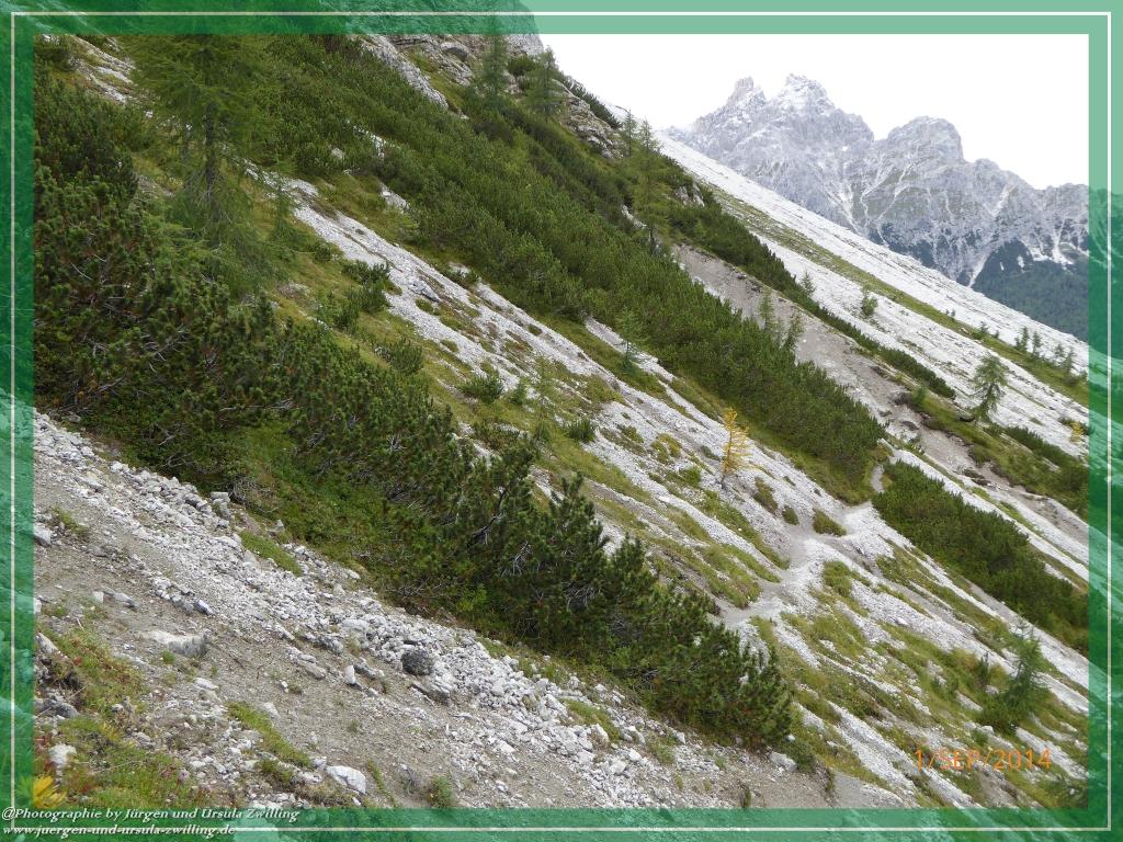 Philosophische Bildwanderung - Zu den Gsellwiesen in  Sexten - Dolomitien