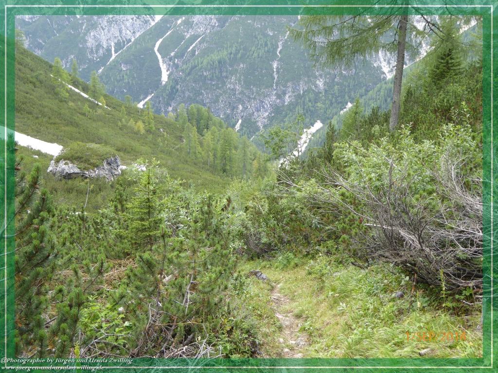 Philosophische Bildwanderung - Zu den Gsellwiesen in  Sexten - Dolomitien