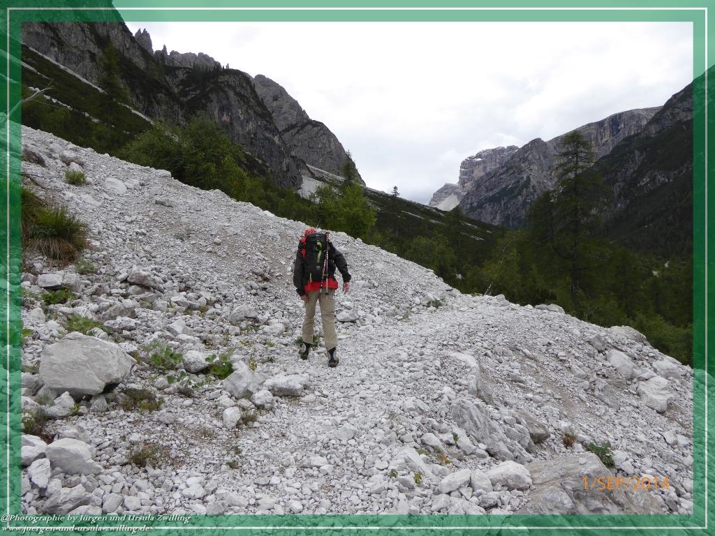 Philosophische Bildwanderung - Zu den Gsellwiesen in  Sexten - Dolomitien