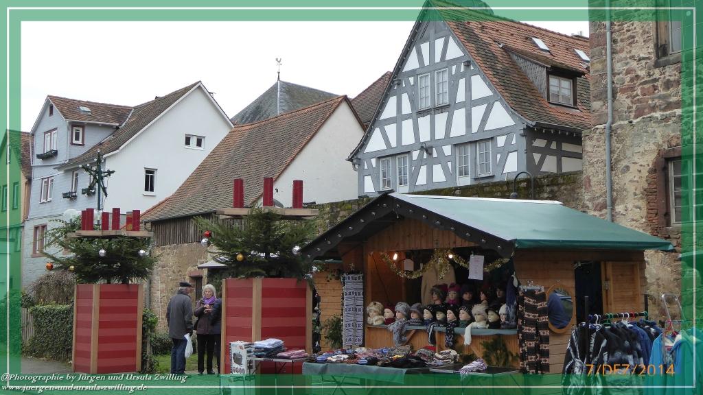 07.12.2014 Weihnachtsmarkt Erbacher Schlossweihnacht 2014 - Odenwald
