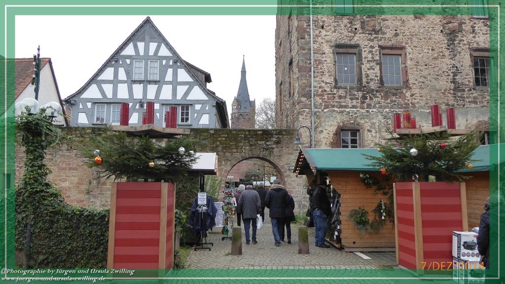 07.12.2014 Weihnachtsmarkt Erbacher Schlossweihnacht 2014 - Odenwald