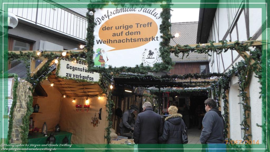 07.12.2014 Weihnachtsmarkt Erbacher Schlossweihnacht 2014 - Odenwald