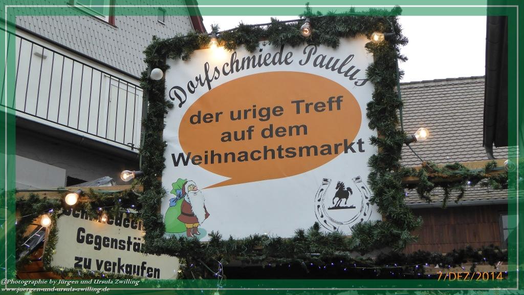 07.12.2014 Weihnachtsmarkt Erbacher Schlossweihnacht 2014 - Odenwald