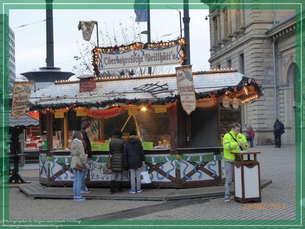 Weihnachtsmarkt im Mainz 2014 am Hauptbahnhof