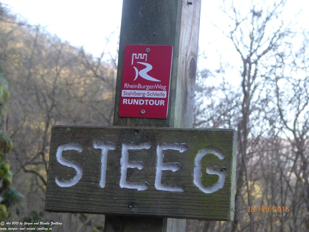 Philosophische Bildwanderung Stahlberg-Schleife - am Rhein