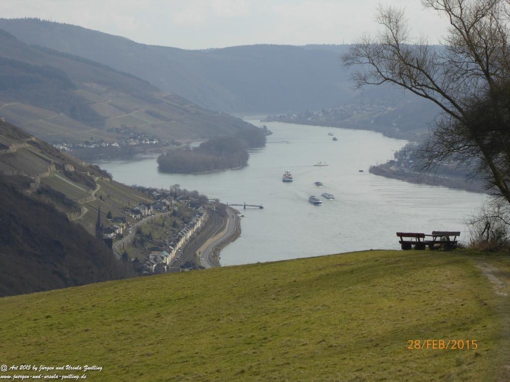 Philosophische Bildwanderung Stahlberg-Schleife - am Rhein