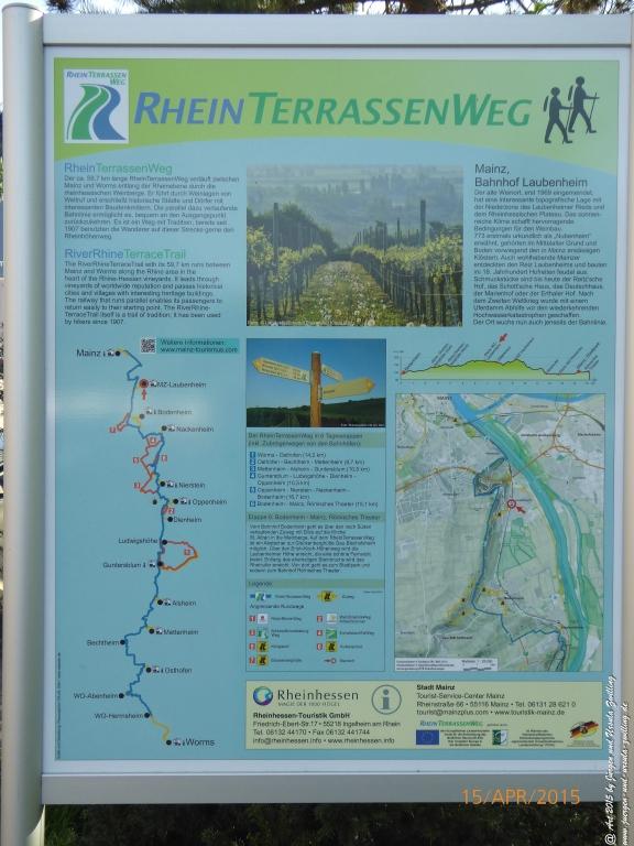 Philosophische Bildwanderung Kleiner-Mainzer-Höhenweg - Rheinhessen