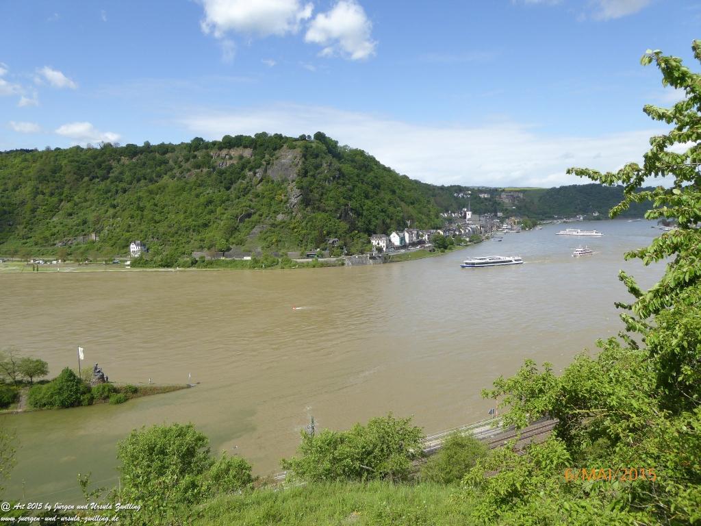 Philosophische Bildwanderung Loreley-Extratour im Mittelrheintal - Zum Superstar der Rheinromantik