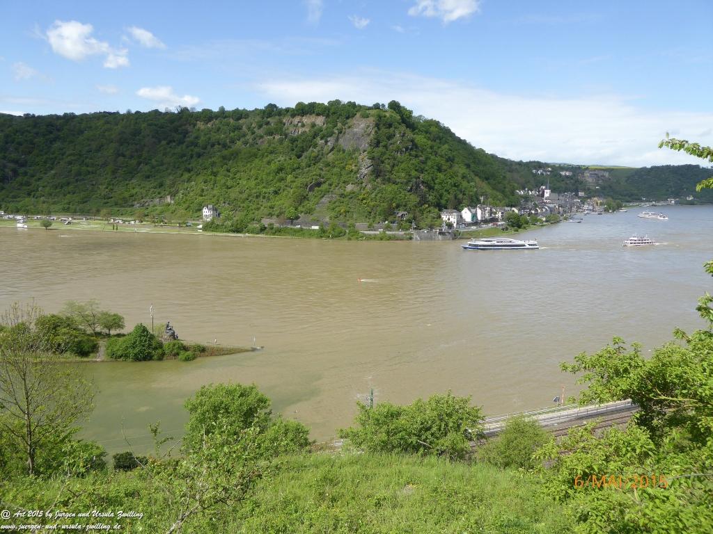 Philosophische Bildwanderung Loreley-Extratour im Mittelrheintal - Zum Superstar der Rheinromantik