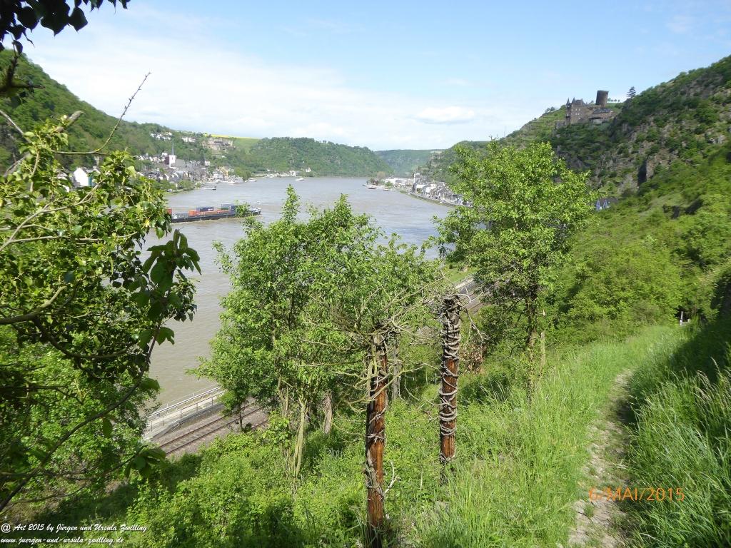 Philosophische Bildwanderung Loreley-Extratour im Mittelrheintal - Zum Superstar der Rheinromantik